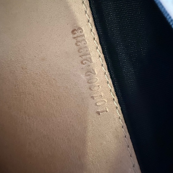 Vintage Gucci Black Horsebit Canvas Wallet with Gold Tone Trim - Picture 8 of 13